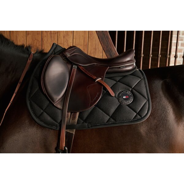 TOMMY HILFIGER EQUESTRIAN dressuurzadeldek Parsons black | Warmbloed/Dressuur