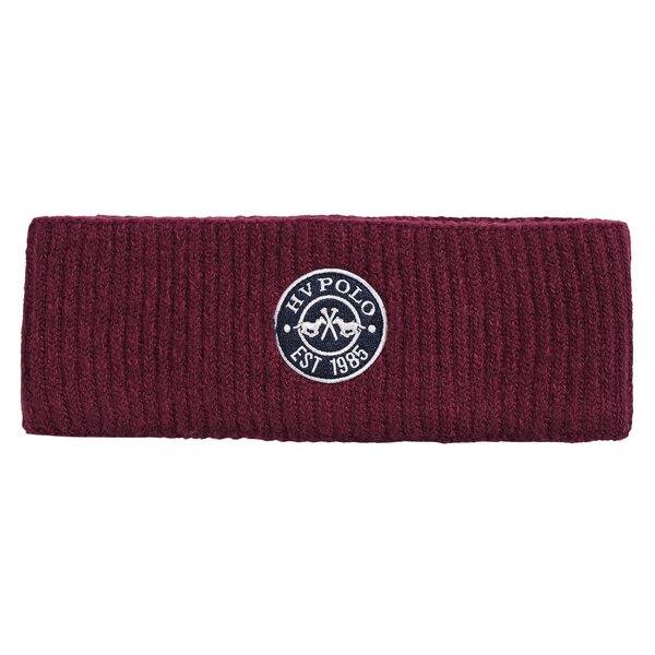 HV POLO gebreide hoofdband Nada wine | One size