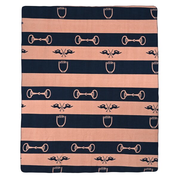 HV POLO plaid Gwenny navy/camel | One size