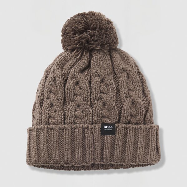 BOSS EQUESTRIAN beanie Bella Bobble deep purple | One size