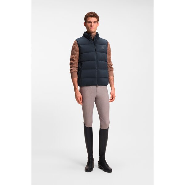 BOSS EQUESTRIAN gewatteerde bodywarmer Jakob 