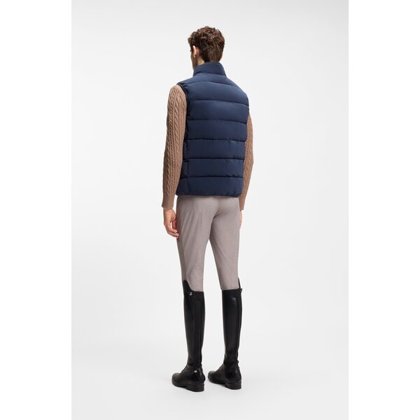 BOSS EQUESTRIAN gewatteerde bodywarmer Jakob 