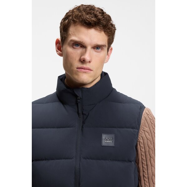 BOSS EQUESTRIAN gewatteerde bodywarmer Jakob 