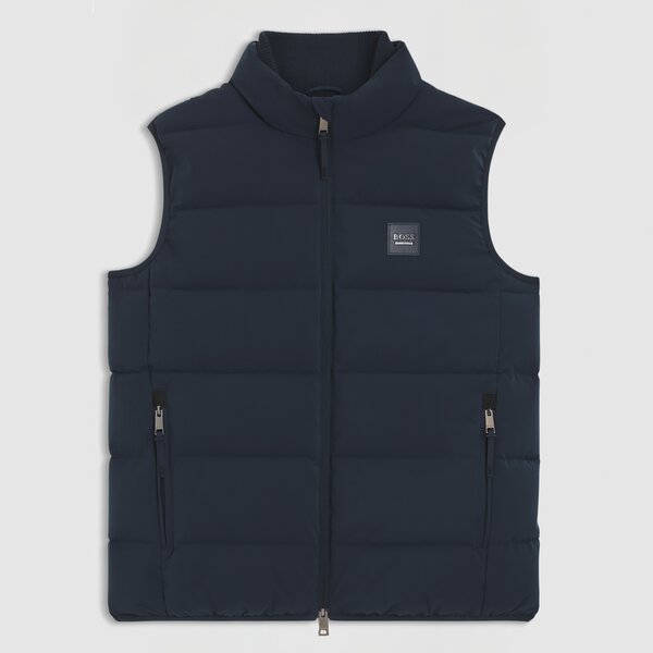BOSS EQUESTRIAN gewatteerde bodywarmer Jakob 