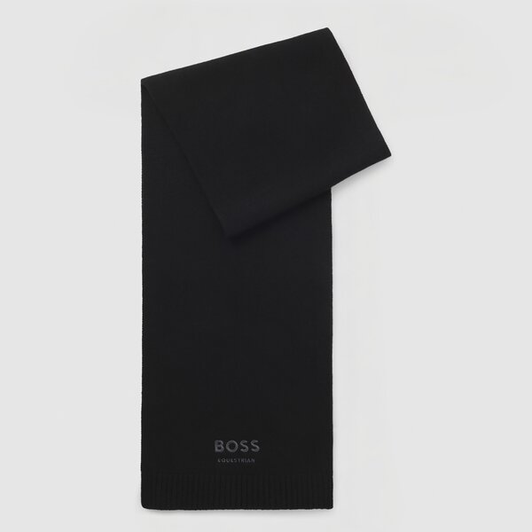 BOSS EQUESTRIAN sjaal Russel silver/grey melange | One size
