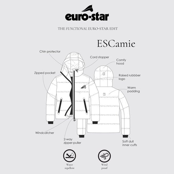 euro-star gewatteerde jas Camie 