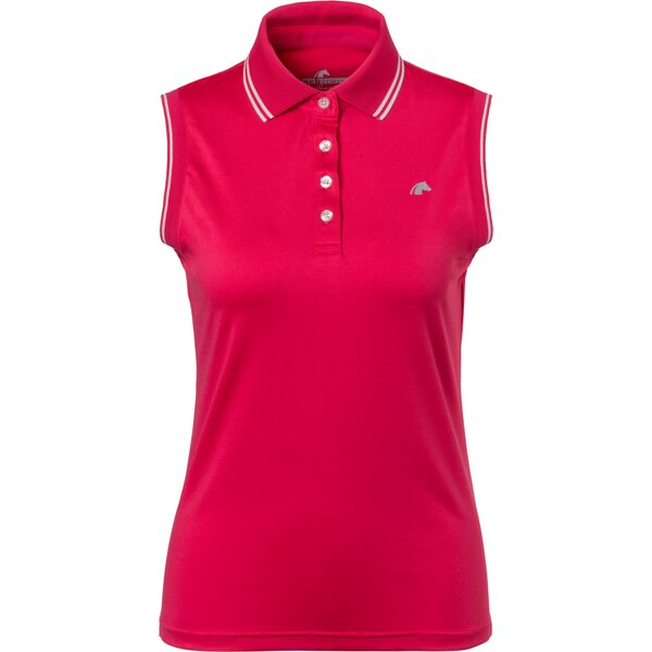 black forest Polo-Shirt Sleeveless red berry | XXL