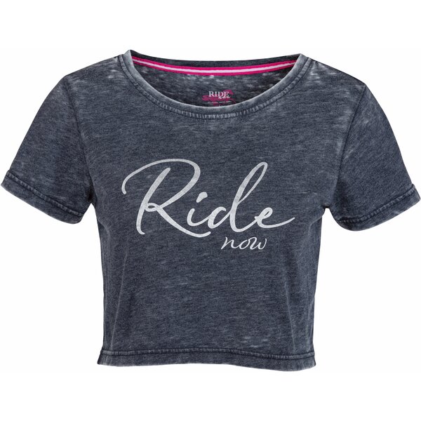 RIDE now T-Shirt Cropped Toowoomba 