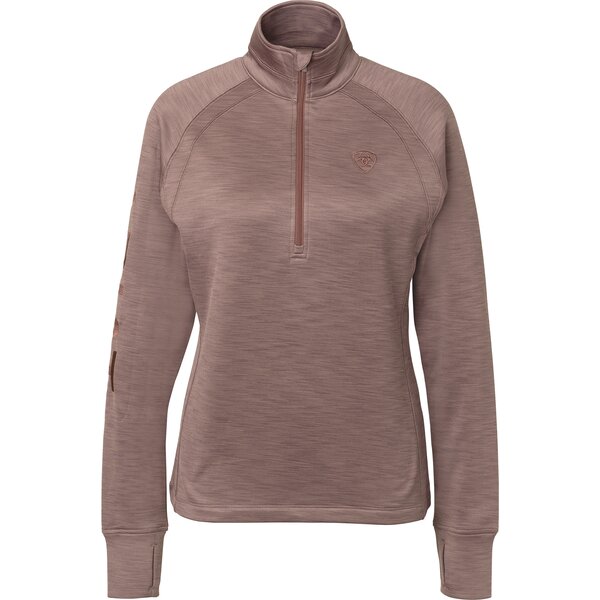 ARIAT Sweatshirt Tek Team 1/2 Zip mauve | XS