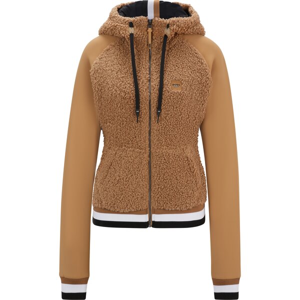 BOSS EQUESTRIAN Hybrid-Zip-Hoodie Riva camel | XL