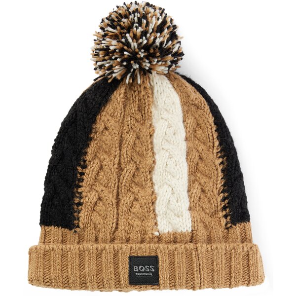 BOSS EQUESTRIAN Beanie Bobble camel | one size