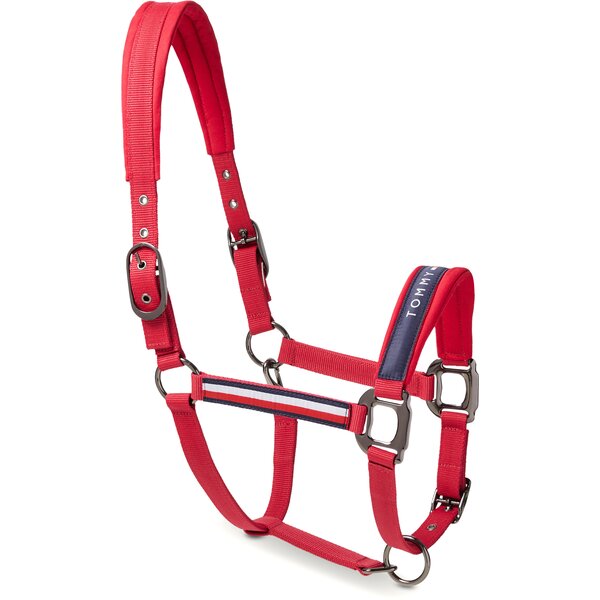 TOMMY HILFIGER EQUESTRIAN Halfter Lincoln primary red | Vollblut