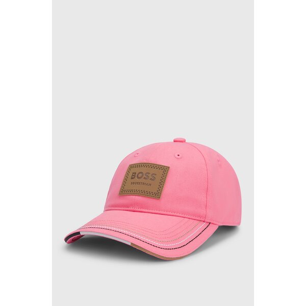 BOSS EQUESTRIAN Cap Leather Vintage pink | 55