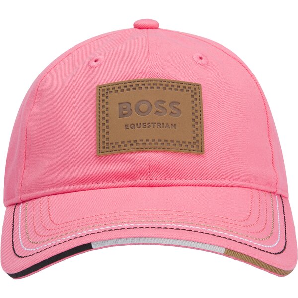BOSS EQUESTRIAN Cap Leather Vintage pink | 55