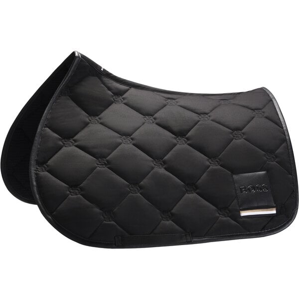 BOSS EQUESTRIAN Schabracke Springen Solid black | Warmblut/Springen