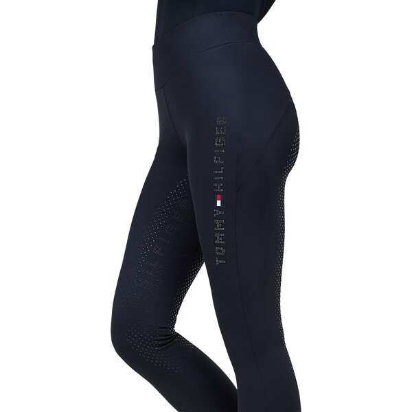 TOMMY HILFIGER EQUESTRIAN winterrijlegging met full-grip zitvlak Elmira Strass desert sky | XS