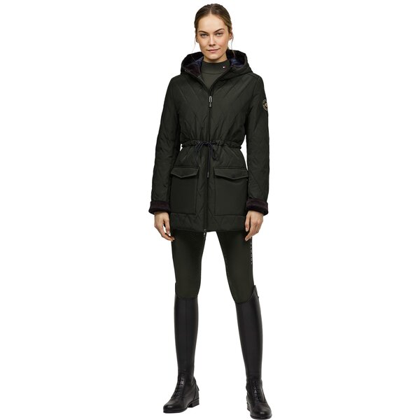 TOMMY HILFIGER EQUESTRIAN gewatteerde jas Forest pine | XS