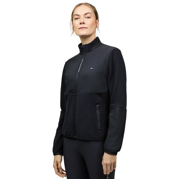 TOMMY HILFIGER EQUESTRIAN fleecejas Huntington desert sky | XS