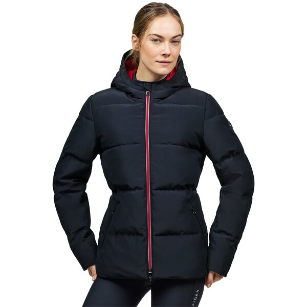 TOMMY HILFIGER EQUESTRIAN gewatteerde pufferjas Sidney desert sky | XS