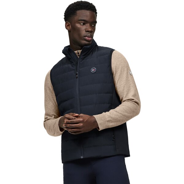 TOMMY HILFIGER EQUESTRIAN gewatteerde herenbodywarmer Lewis desert sky | S