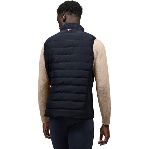 TOMMY HILFIGER EQUESTRIAN gewatteerde herenbodywarmer Lewis desert sky | S