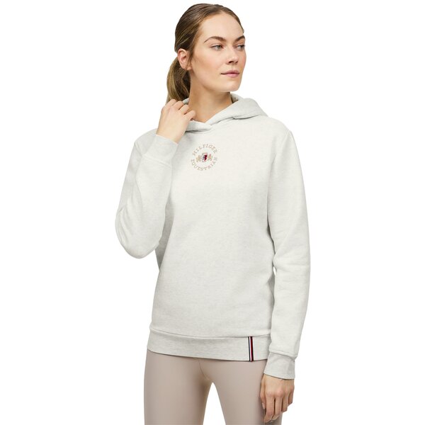 TOMMY HILFIGER EQUESTRIAN unisex hoodie Grove ecru | XS