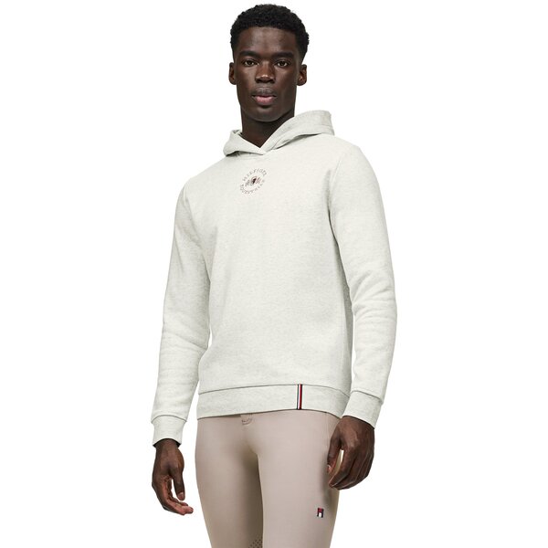 TOMMY HILFIGER EQUESTRIAN unisex hoodie Grove ecru | XS