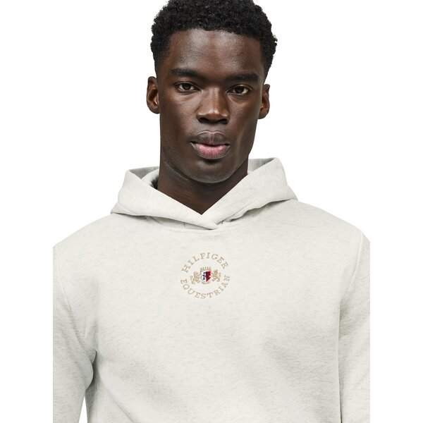 TOMMY HILFIGER EQUESTRIAN unisex hoodie Grove ecru | XS