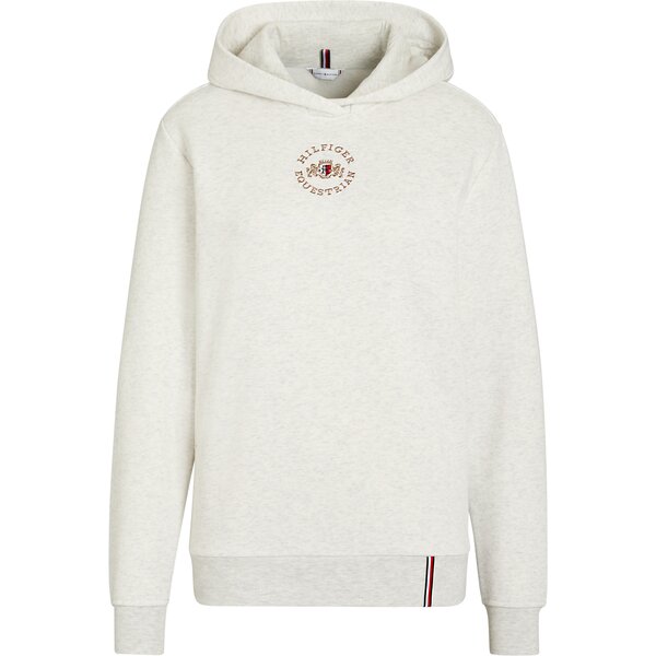 TOMMY HILFIGER EQUESTRIAN unisex hoodie Grove ecru | XS