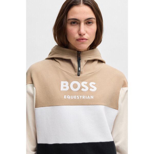 BOSS EQUESTRIAN hoodie Faye Signature camel | XS