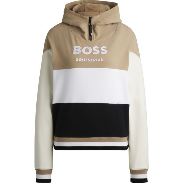 BOSS EQUESTRIAN hoodie Faye Signature camel | XS
