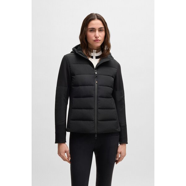 BOSS EQUESTRIAN hybride gewatteerde jas Jessy black | XS