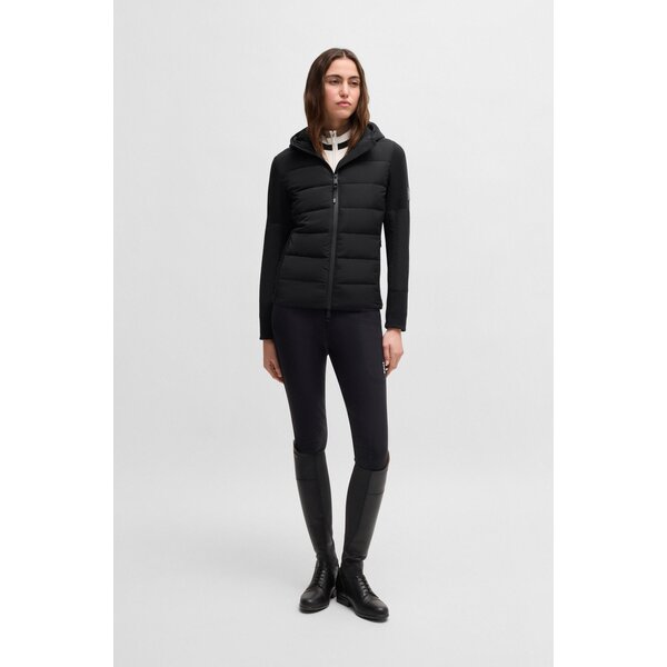 BOSS EQUESTRIAN hybride gewatteerde jas Jessy black | XS