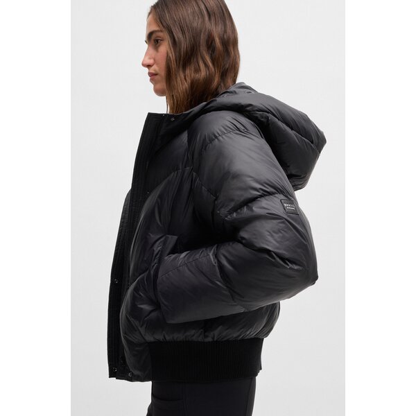 BOSS EQUESTRIAN gewatteerde bomberjas Marsha black | XS