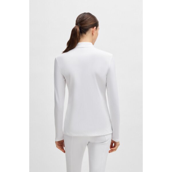 BOSS EQUESTRIAN wedstrijdshirt Minou white | XS