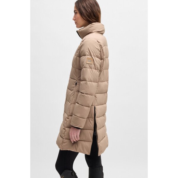 BOSS EQUESTRIAN gewatteerde mantel Vespa camel | XS