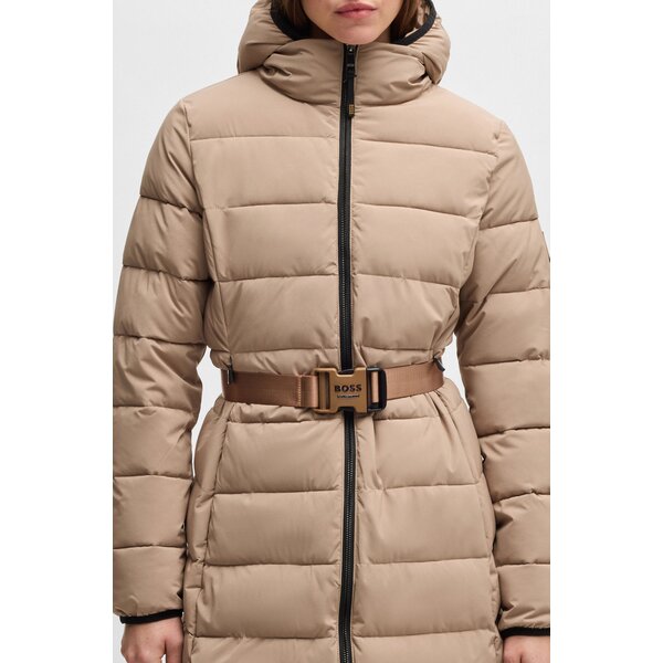 BOSS EQUESTRIAN gewatteerde mantel Vespa camel | XS