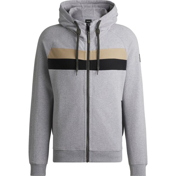 BOSS EQUESTRIAN zip-hoodie River grey | S