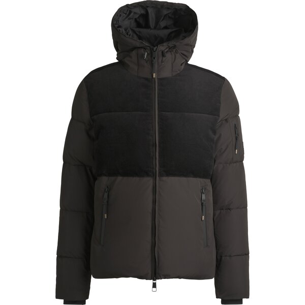 BOSS EQUESTRIAN gewatteerde corduroy jas Tomas black | S