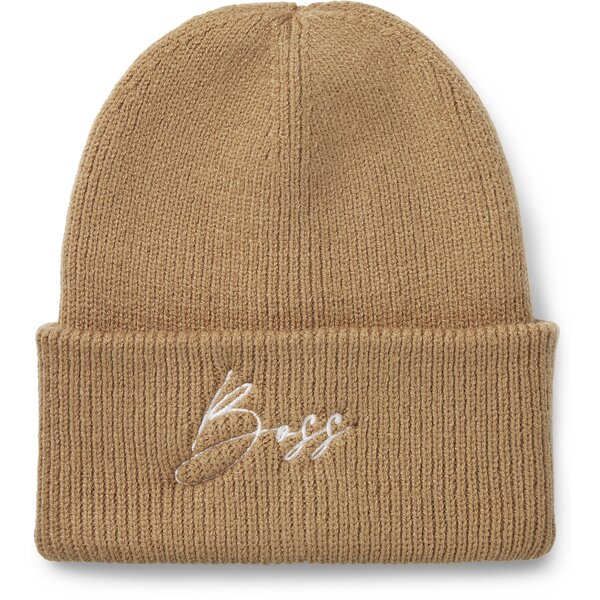BOSS EQUESTRIAN beanie High Cuff camel | One size