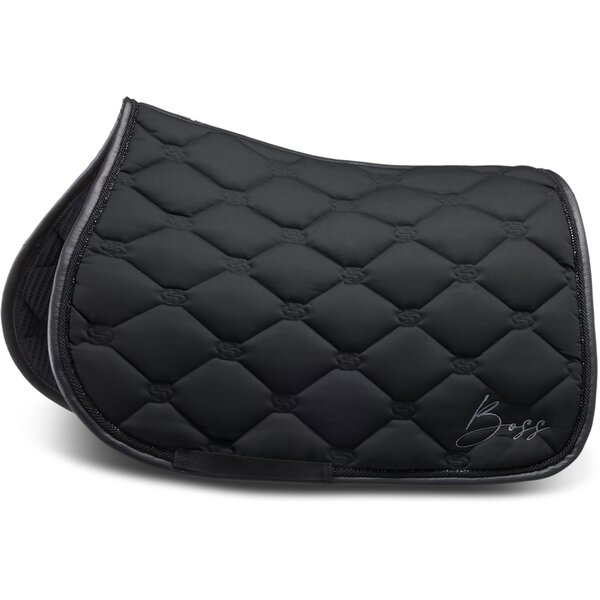 BOSS EQUESTRIAN zadeldek Glitter black | Warmbloed/Springen