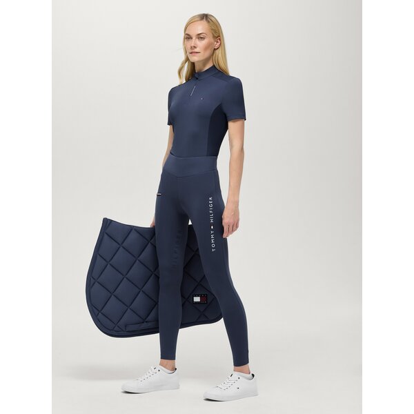 TOMMY HILFIGER EQUESTRIAN trainingsshirt Palma met 1/4-zip 