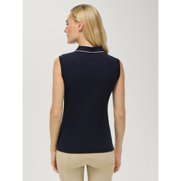 TOMMY HILFIGER EQUESTRIAN mouwloze polo Cordova 