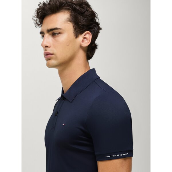 TOMMY HILFIGER EQUESTRIAN poloshirt Fresco tech 