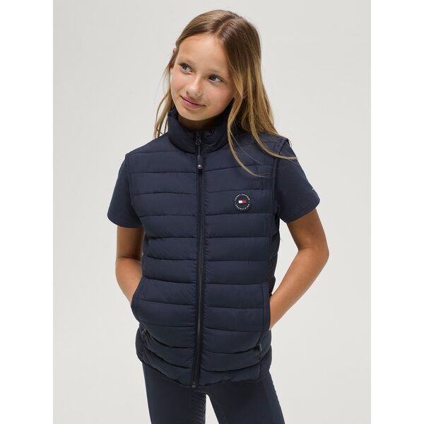 TOMMY HILFIGER EQUESTRIAN gewatteerde bodywarmer Serano, jonge ruiters 