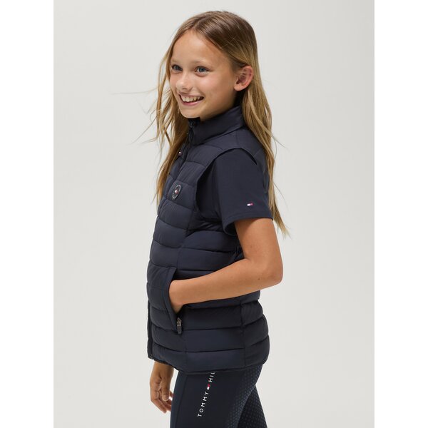 TOMMY HILFIGER EQUESTRIAN gewatteerde bodywarmer Serano, jonge ruiters 