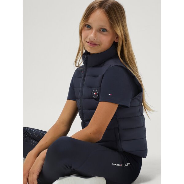 TOMMY HILFIGER EQUESTRIAN gewatteerde bodywarmer Serano, jonge ruiters 