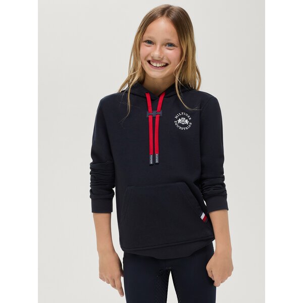 TOMMY HILFIGER EQUESTRIAN hoodie Laguna Logo, jonge ruiters 