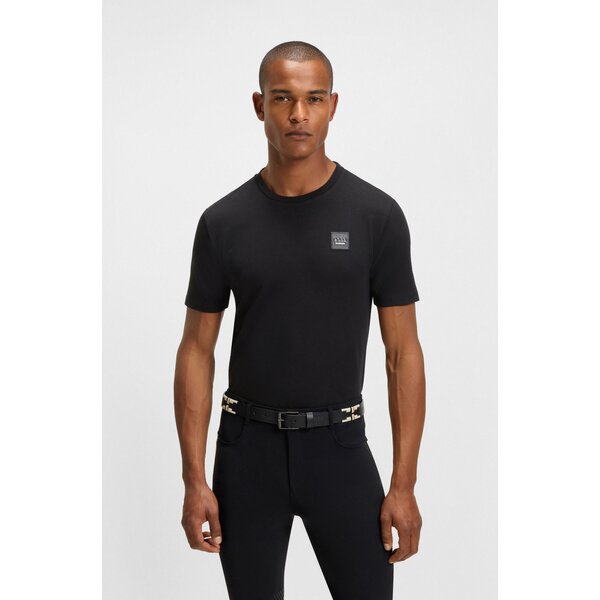 BOSS EQUESTRIAN T-shirt Pierce met patch 