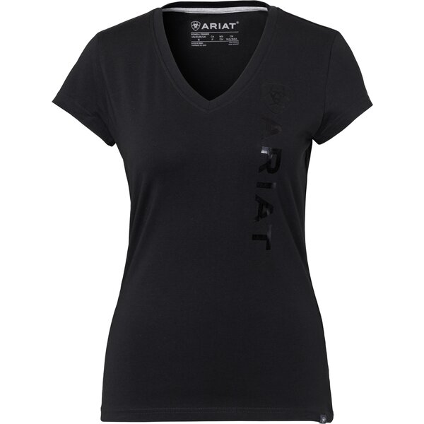 ARIAT T-Shirt Vertical Logo black | M